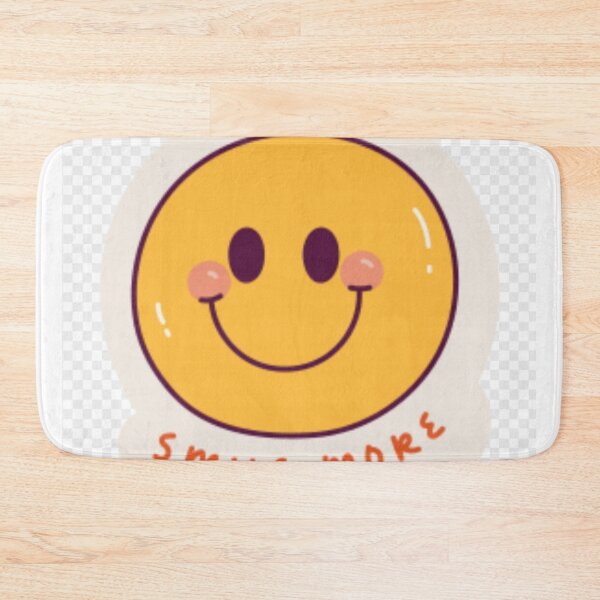 Item preview, Cute smiley face smile more face quote art designed and sold by NNCollection.