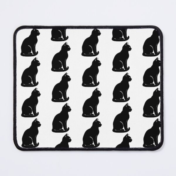 Item preview, Minimalist Sitting Feline Wall Art - White Double Outline Cat Print - Elegant Pet Profile Silhouette designed and sold by BestChoiceService.
