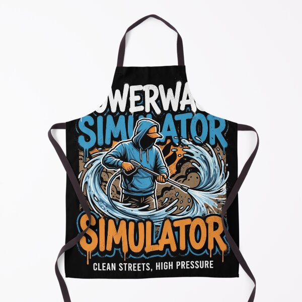 Item preview, PowerWash Simulator Worker Spray designed and sold by Senpaiwaves.