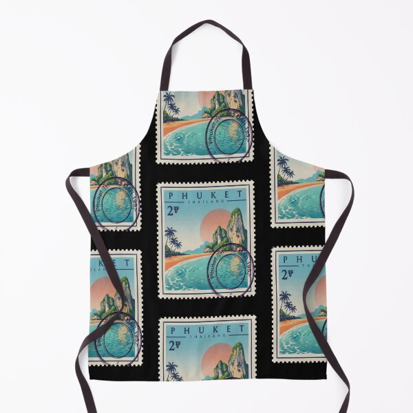Item preview, Phuket Thailand Coastal Postage Stamp Travel Sticker designed and sold by stickercuffs.