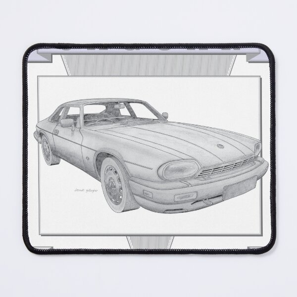 Item preview, Jaguar XJS 2 Door Coupé Hand-drawn designed and sold by Classic Car Art Drawings.