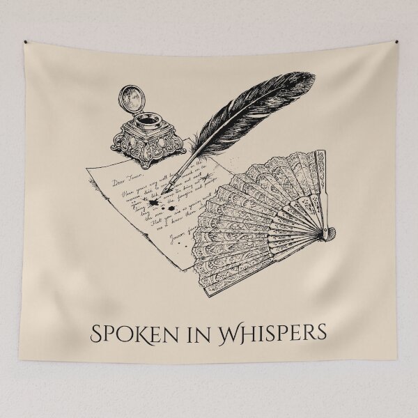 Item preview, Feather Quill Scandal Sheet - Regencycore Aesthetic designed and sold by bapupa.