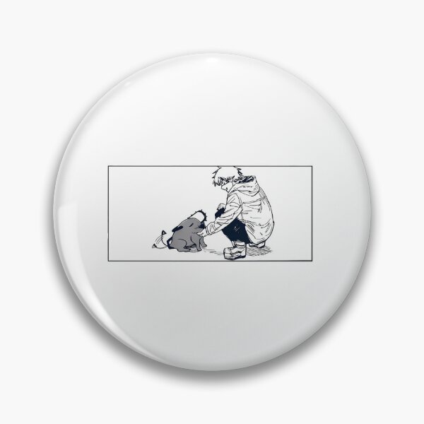 Item preview, Young boy comforting the injured Chainsaw Devil designed and sold by Deviantfant.