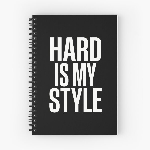 Item preview, Hard Is My Style - Hardstyle Festival Quote designed and sold by SPAZE-Typo.