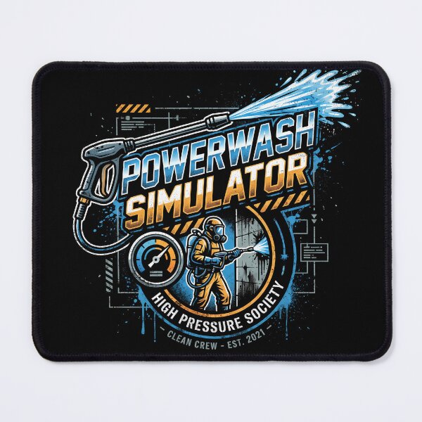 Item preview, PowerWash Simulator Clean Crew designed and sold by Senpaiwaves.