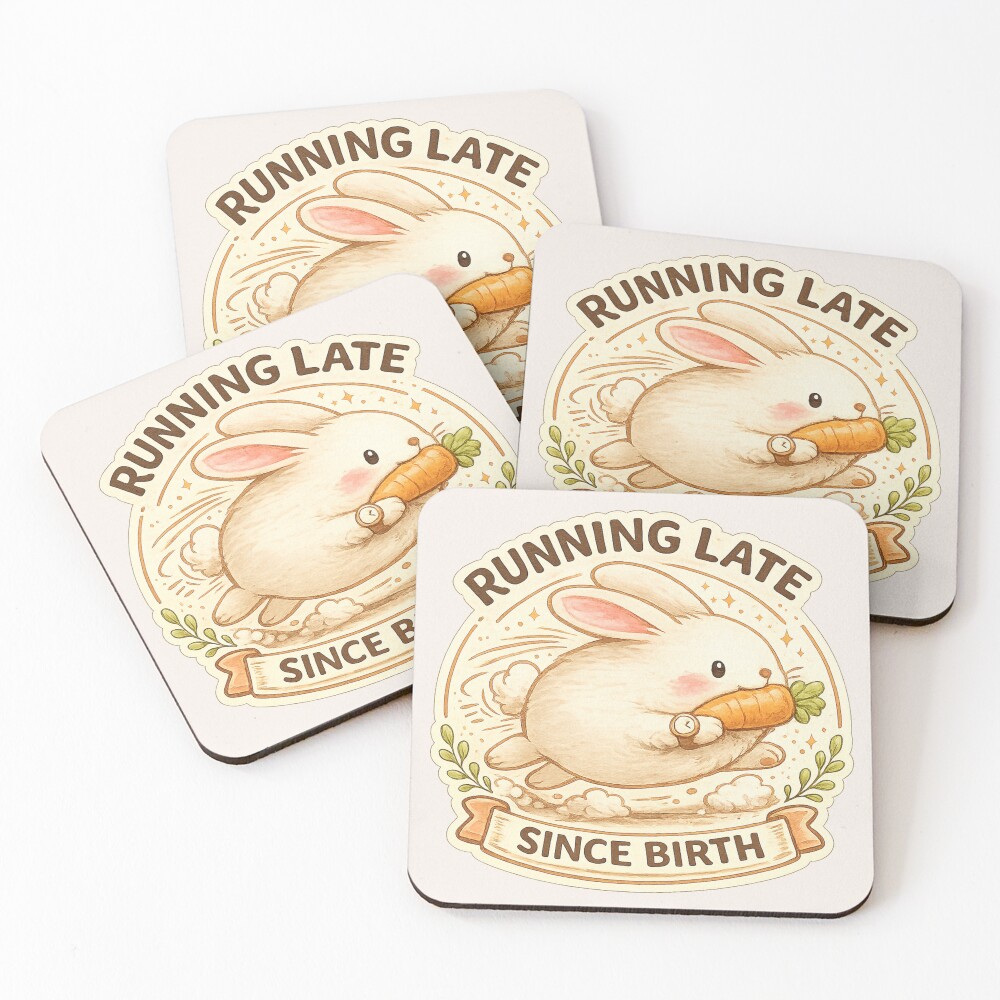 Item preview, Coasters (Set of 4) designed and sold by ChirpInc.