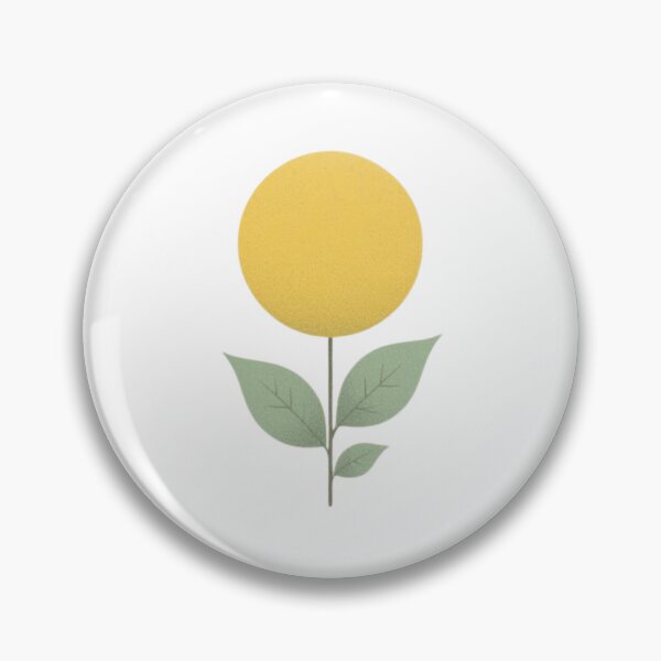 Item preview, Minimalist Sun Flower Botanical Retro Illustration designed and sold by MoonAndMossStudio.