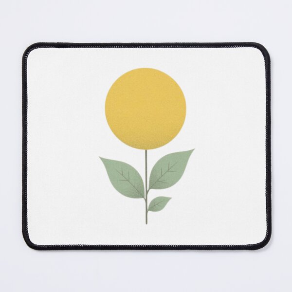 Item preview, Minimalist Sun Flower Botanical Retro Illustration designed and sold by MoonAndMossStudio.