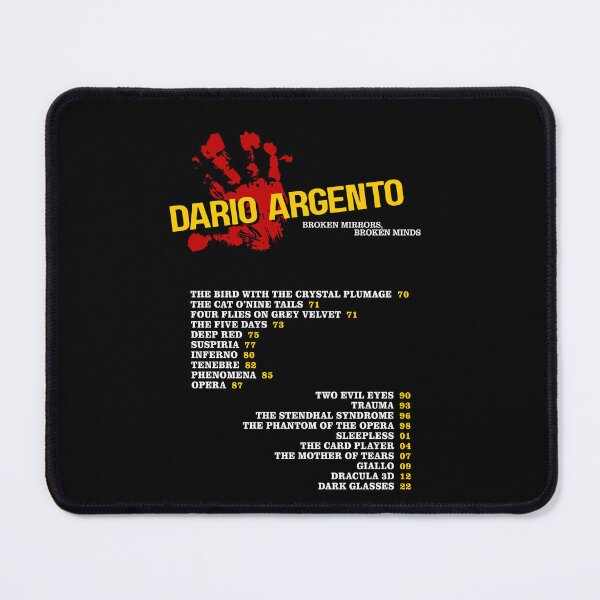 Item preview, Dario Argento filmography designed and sold by jackbooks.
