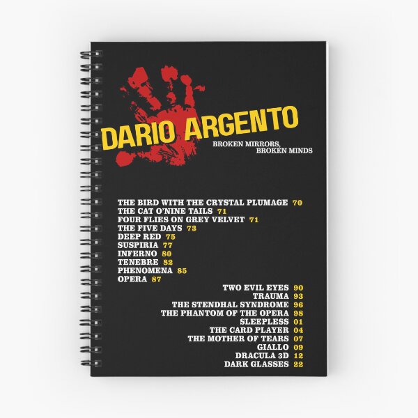 Item preview, Dario Argento filmography designed and sold by jackbooks.