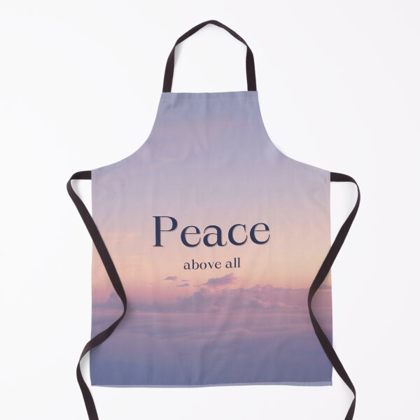Item preview, Peace Over Everything – Spiritual Self Care Quote Art designed and sold by CosmicQuietLab.