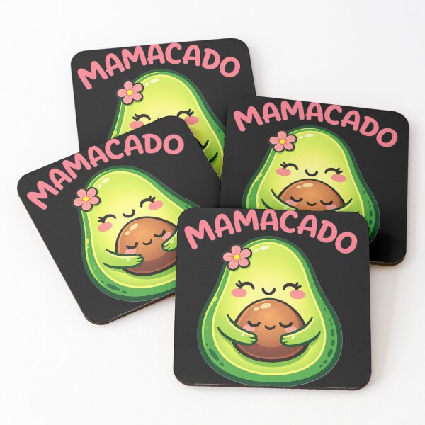 Item preview, Mamacado Cute Kawaii Avocado Mom Design | Funny Motherhood Pun designed and sold by alchemist1636.