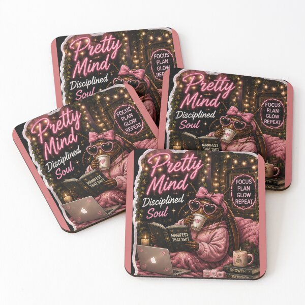 Item preview, Pretty Mind Disciplined Soul Sticker designed and sold by Bbeatss.