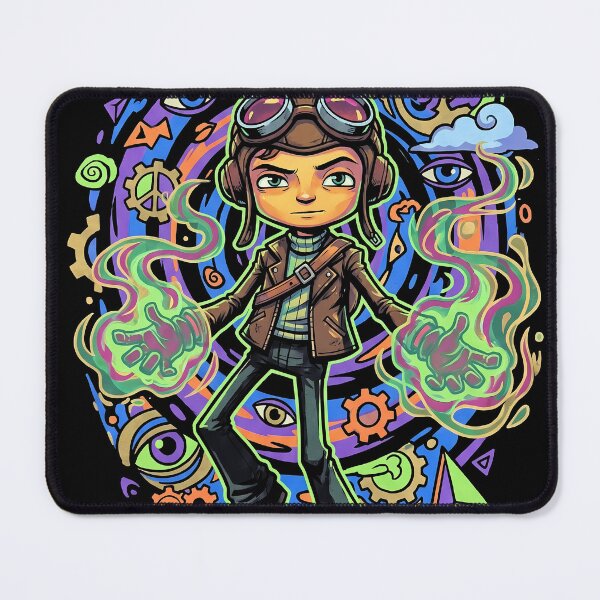 Item preview, Psychonauts Raz Psychic Powers designed and sold by Senpaiwaves.