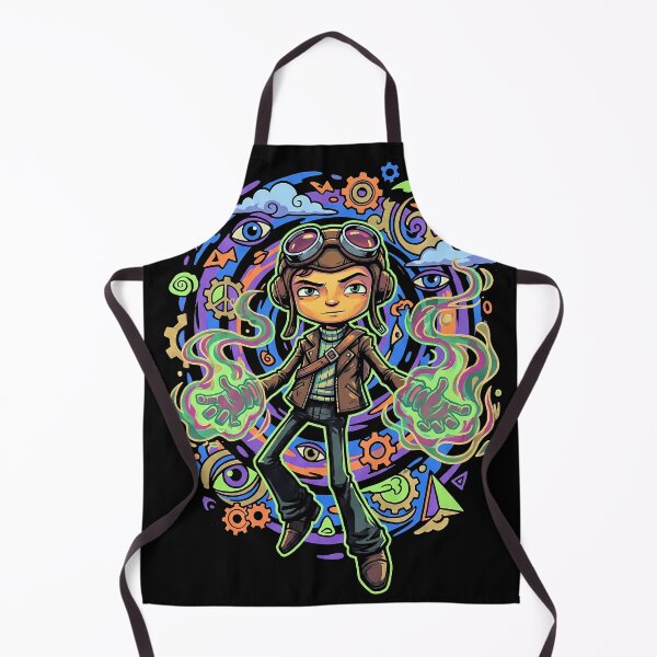Item preview, Psychonauts Raz Psychic Powers designed and sold by Senpaiwaves.