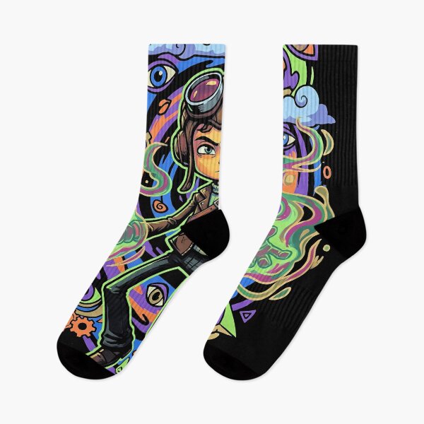 Item preview, Psychonauts Raz Psychic Powers designed and sold by Senpaiwaves.