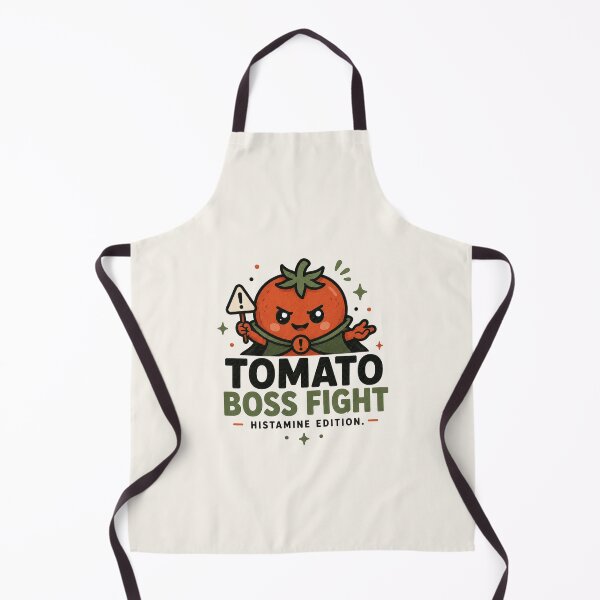 Item preview, Tomato Boss Fight - Funny Histamine Intolerance Design designed and sold by BlackSector77.