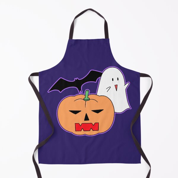 Item preview, Cute Halloween Trio: Ghost, Pumpkin and Bat designed and sold by ubborn.