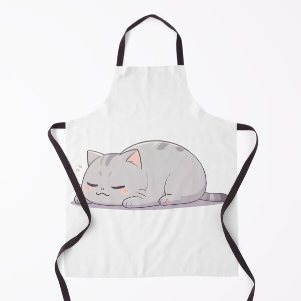 Item preview, Social Battery Drained Cat — Introvert Kawaii Sticker designed and sold by tommysworks.
