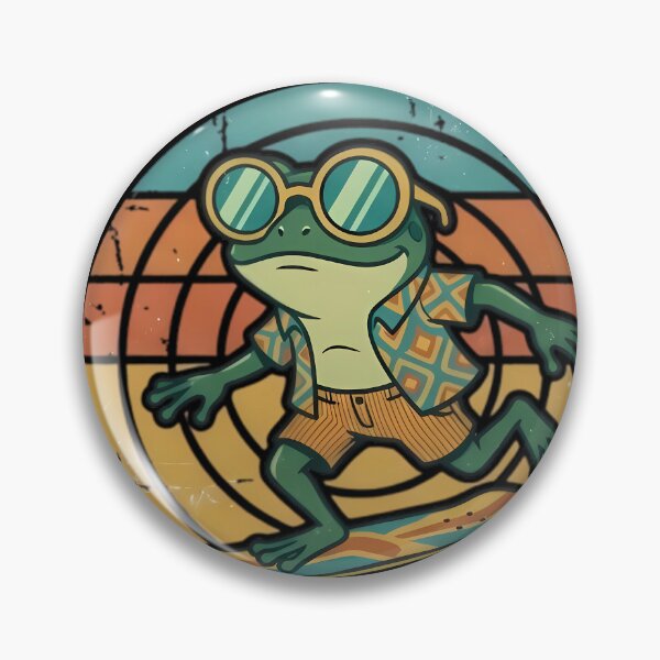 Item preview, Retro Skate Frog Cruisin and Coolin designed and sold by By:MarcinK.