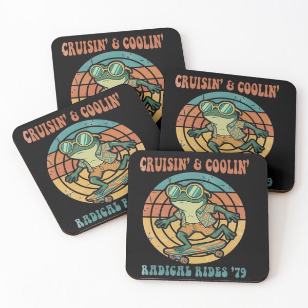 Item preview, Retro Skate Frog Cruisin and Coolin designed and sold by By:MarcinK.