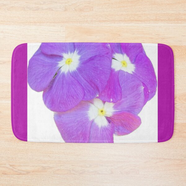 Item preview, Purple Periwinkle Flower Trio Transparent Sticker Graphic designed and sold by BalkanBloom.