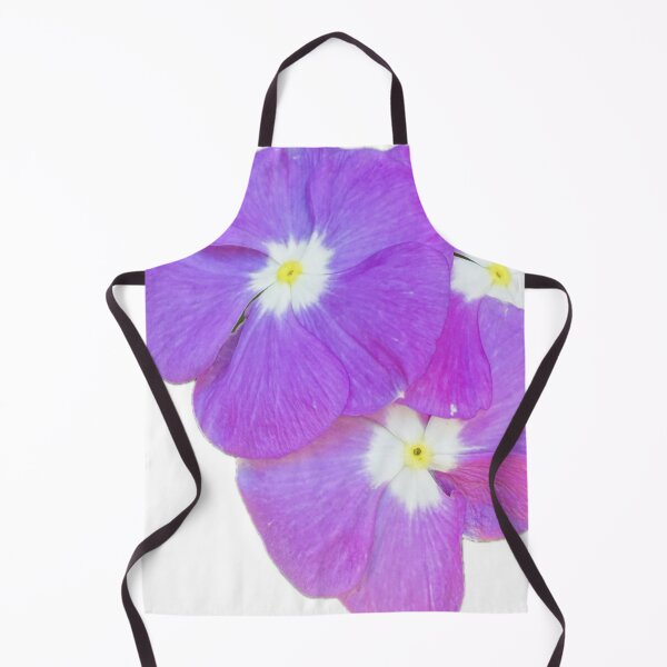 Item preview, Purple Periwinkle Flower Trio Transparent Sticker Graphic designed and sold by BalkanBloom.