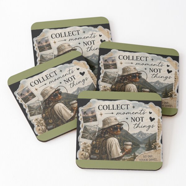Item preview, Collect Moments Not Things Sticker designed and sold by Bbeatss.