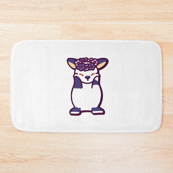 Item preview, Mona the Bunny With A Flower Crown – Cute Kawaii-Inspired Design designed and sold by dittoon.