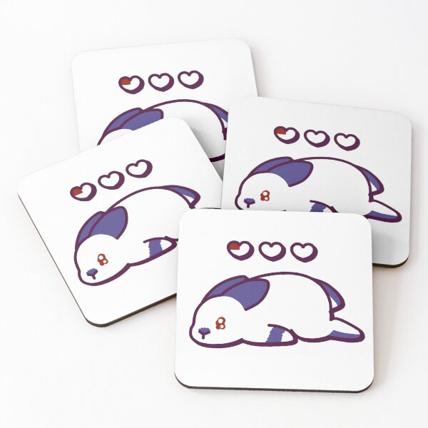 Item preview, Mona the Bunny Low On Hearts – Cute Kawaii-Inspired Design designed and sold by dittoon.