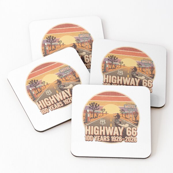 Item preview, Retro Highway Route 66  designed and sold by nosu-art-pod.