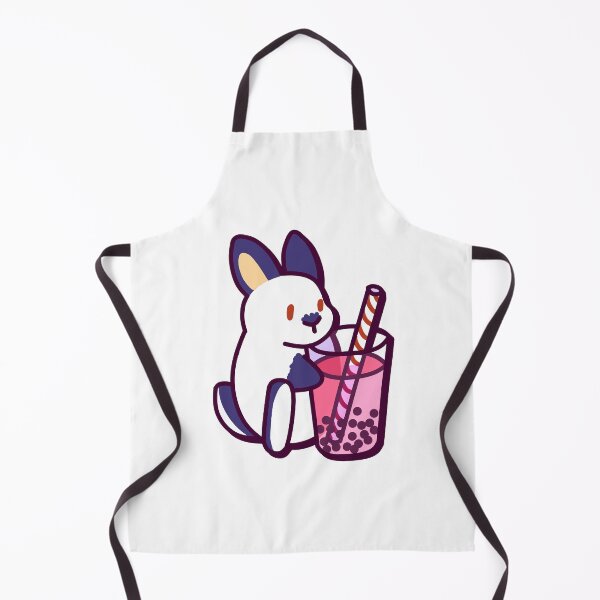 Item preview, Mona the Bunny With Pink Boba Tea – Cute Kawaii-Inspired Design designed and sold by dittoon.