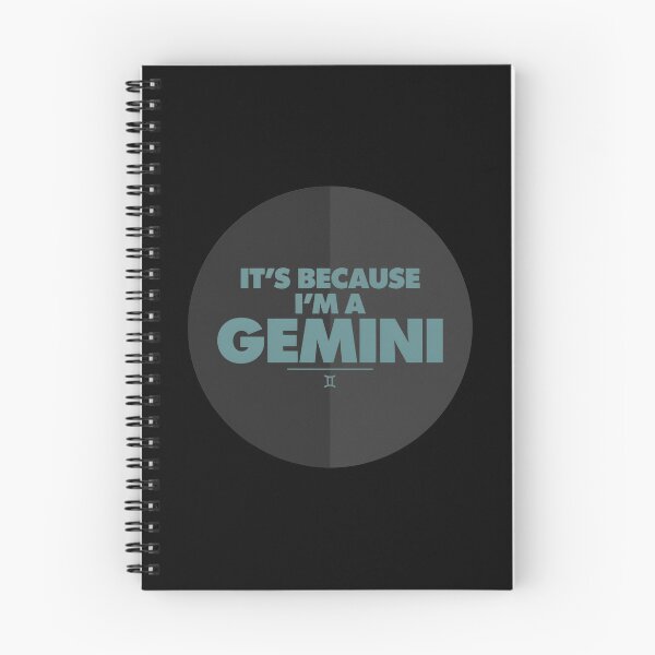 Item preview, It's Because I'm a Gemini | Funny Zodiac Astrology Meme | Retro Horoscope Humor   designed and sold by ZyziowskyArt.