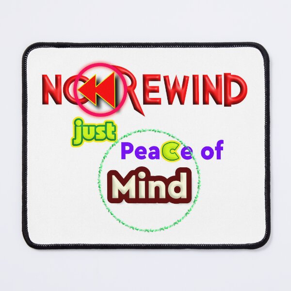 Item preview, No Rewind, Just Peace of Mind, Motivational Quote T-Shirt designed and sold by T2T-ees.