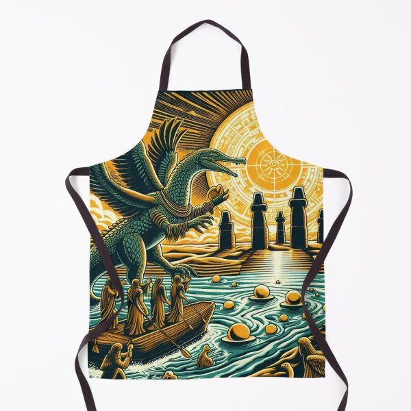Item preview, Cosmic Serpent – Mythic Sun Ritual designed and sold by Dogandesighn.