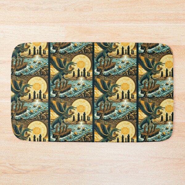 Item preview, Cosmic Serpent – Mythic Sun Ritual designed and sold by Dogandesighn.