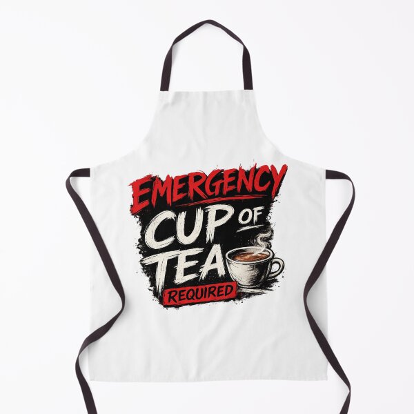 Item preview, Emergency Cup Of Tea Required | Funny British Tea Lover T-Shirt designed and sold by YoSum.
