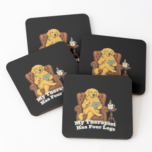Item preview, My Therapist Has Four Legs Funny Dog Lover  designed and sold by freshwear design.