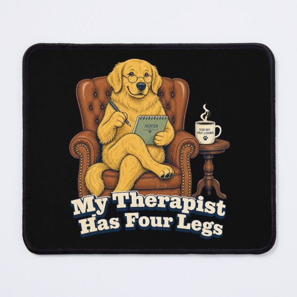 Item preview, My Therapist Has Four Legs Funny Dog Lover  designed and sold by freshwear design.
