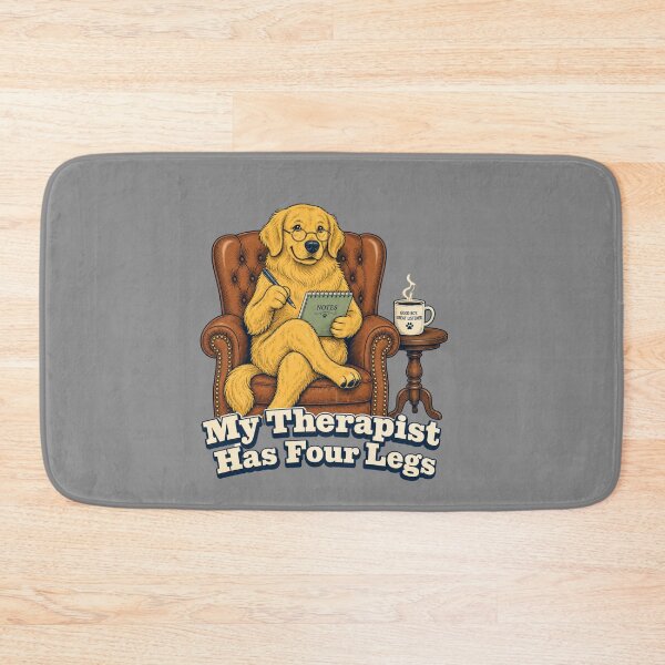 Item preview, My Therapist Has Four Legs Funny Dog Lover  designed and sold by freshwear design.