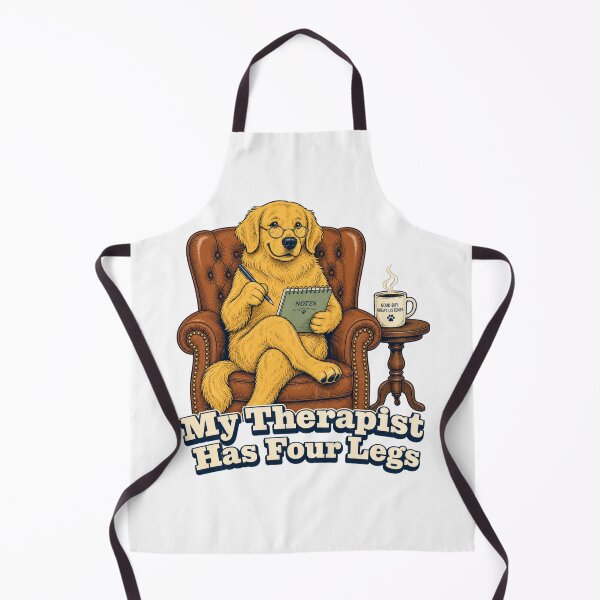 Item preview, My Therapist Has Four Legs Funny Dog Lover designed and sold by freshwear design.