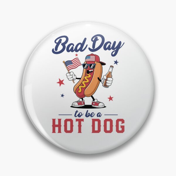 Item preview, Bad Day to be a Hot Dog 4th of July USA designed and sold by studio-ssaam.