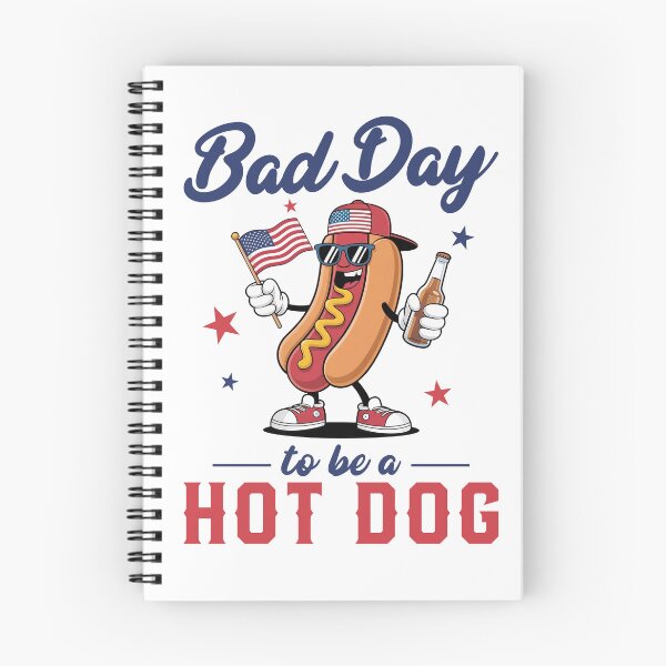 Item preview, Bad Day to be a Hot Dog 4th of July USA designed and sold by studio-ssaam.