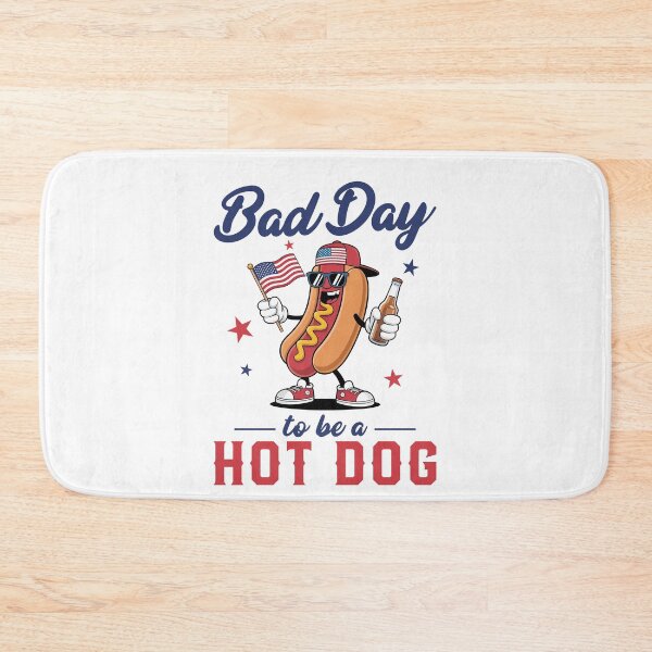 Item preview, Bad Day to be a Hot Dog 4th of July USA designed and sold by studio-ssaam.