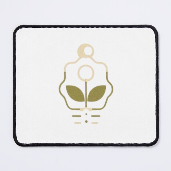 Item preview, Mystical Botanical Pendant Badge Dark Gold Emblem Art designed and sold by MoonAndMossStudio.