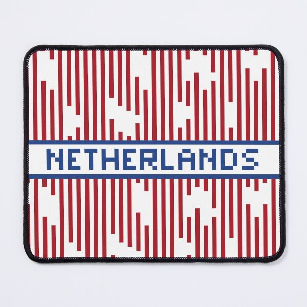 Item preview, NETHERLANDS — Netherlands Soccer & Flag Pride Gift | Retro Pixel Art Word designed and sold by Mouremandier.