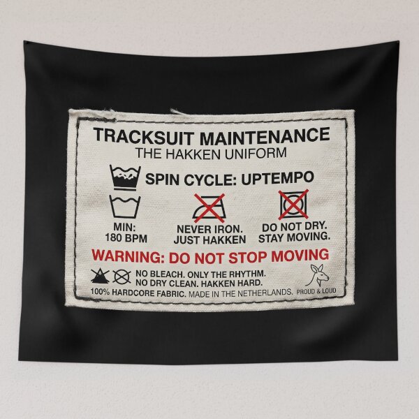 Item preview, The Hakken Uniform Tracksuit Maintenance Uptempo Gabber designed and sold by SPAZE-Typo.