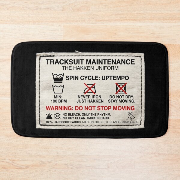Item preview, The Hakken Uniform Tracksuit Maintenance Uptempo Gabber designed and sold by SPAZE-Typo.