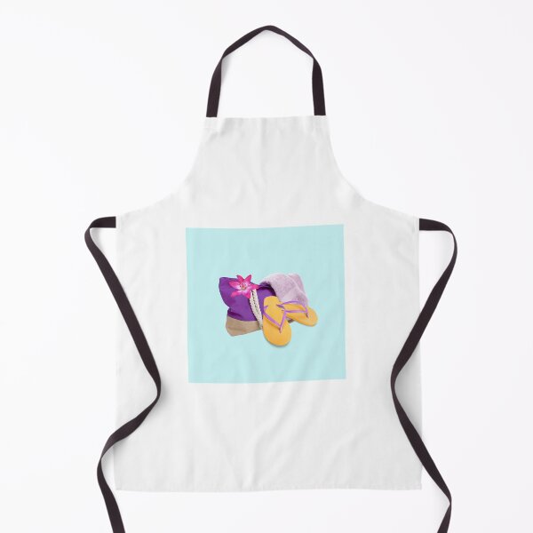 Item preview, Beach bag and flip flops designed and sold by Meli-moo.