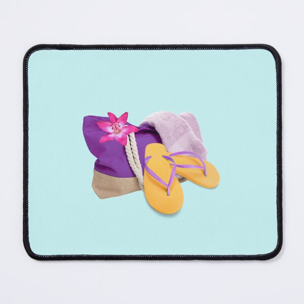 Item preview, Beach bag and flip flops designed and sold by Meli-moo.